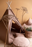 Teepee Set - Plain Warm Beige