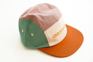 5 Panel Hat - Burlwood + Shell